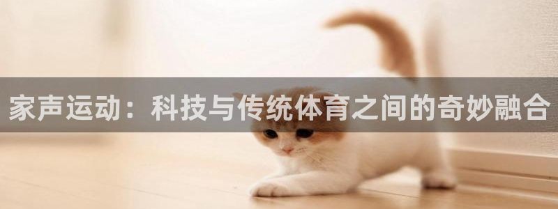 德国凯捷体育集团:家声运动:科技与传统体育之间的奇妙融合